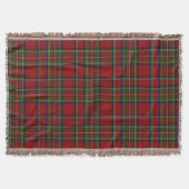 Royal Stewart Tartan Traditionelle Karierte Weihna Decke (Vorderseite)