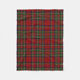 Royal Stewart Tartan Traditionelles Kariertes Must Fleecedecke