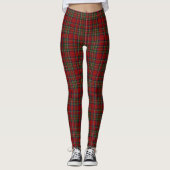 Royal Stewart Tartan Traditionelles Kariertes Must Leggings (Vorderseite)