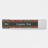 Royal Stewart Tartan Türschild (Vorderseite )