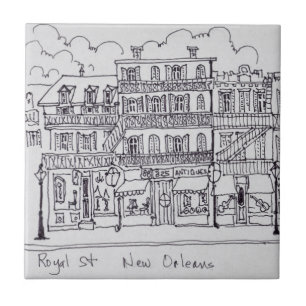 Royal Street New Orleans, Louisiana Fliese