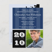 Royal Stripes Abschluss Ankündigung (Marine) (Vorne/Hinten)