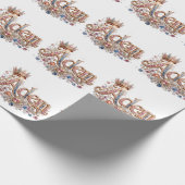 Royal Style Adam Design Geschenkpapier (Ecke)