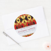 Royal Suite Buchzeichen Sticker (Umschlag)