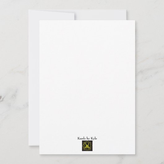 Royal Sweet 16 Einladung (Rückseite)