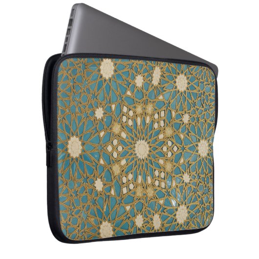 royal sym mosaic laptopschutzhülle (Vorne Rechts)