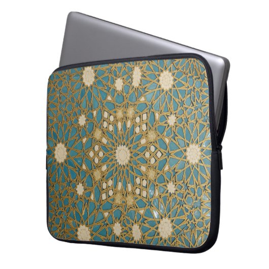 royal sym mosaic laptopschutzhülle (Vorderseite Links)