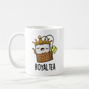 Royal-tea Funny Tea Pun Kaffeetasse