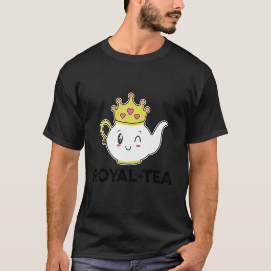 Royal Tee Graphic Tea Tea Drinker Tee Brewing Cu (Vorderseite)