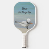 Royal Tern Bow to Royalty Fun Coastal Pickleball Schläger (Rückseite)