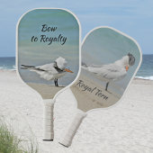 Royal Tern Bow to Royalty Fun Coastal Pickleball Schläger
