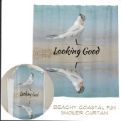Royal Tern Coastable Customizable Fotografic Duschvorhang