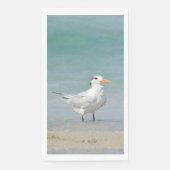 Royal Tern Coastal Beach Fotografie Serviette (Vorderseite)