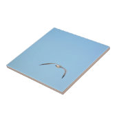 Royal Tern in Flight Seabird Coastal Blue Fliese (Seite)