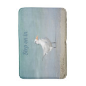 Royal Tern on Beach Anpassbare Küste Badematte (Vorderseite Vertikal)