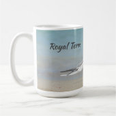 Royal Tern Seabird Bow to Royalty Kaffeetasse (Links)