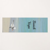 Royal Tern Seabird Posing Beach Yoga Mat Yogamatte (Vorderseite (Horizontal))