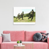 Royal Thai Marines eilt voran Leinwanddruck (Insitu (Wohnzimmer))
