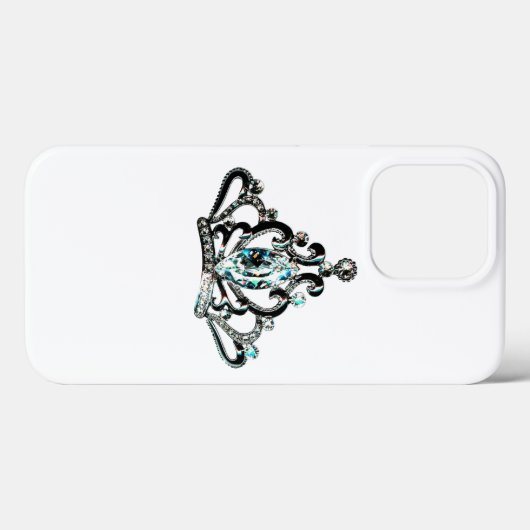 "Royal Tiara" Case-Mate iPhone Hülle (Rückseite (Horizontal))