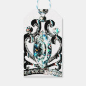 "Royal Tiara" Geschenkanhänger (Rückseite)
