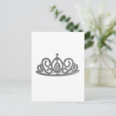 Royal Tiara Gifts Postkarte (Stehend Vorderseite)