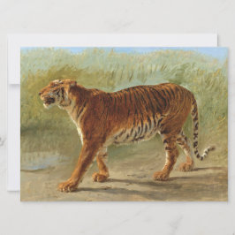 Royal Tiger Marching (von Rosa Bonheur) Karte