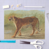 Royal Tiger Marching (von Rosa Bonheur) Seidenpapier (Handwerk)