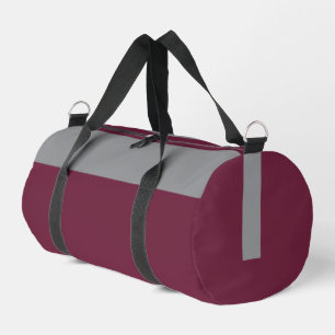 Royal Transit Burgund Silber Reise-Tasche Duffle Bag