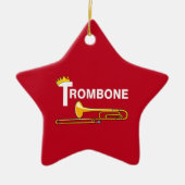 Royal Trombone Keramik Ornament (Vorne)