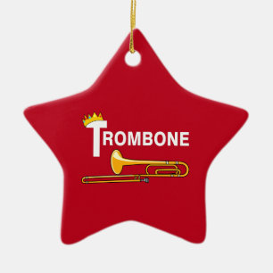 Royal Trombone Keramik Ornament