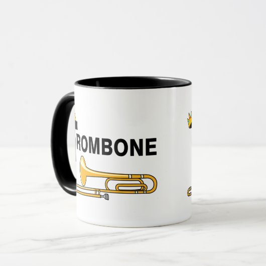 Royal Trombone Tasse (Vorderseite Links)