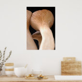 Royal Trumpet Mushroom Foto Poster (Küche)