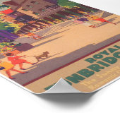 Royal Tunbridge Wells England Vintage Travel Poster (Ecke)