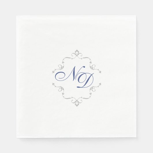 Royal Turkish Standard Wedding Napkins Serviette (Vorderseite)