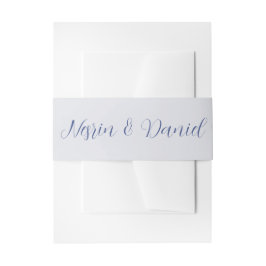 Royal Turkish Wedding Invitation Belly Band