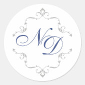 Royal Turkish Wedding Stickers (Vorderseite)