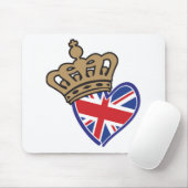 Royal UK Liebe Mousepad (Mit Mouse)