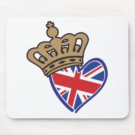 Royal UK Liebe Mousepad (Vorne)