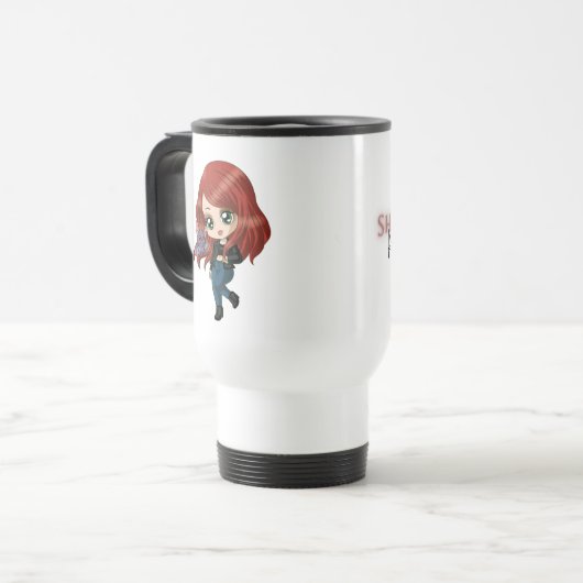 Royal Vampire Travel Mug Reisebecher (Vorderseite Links)