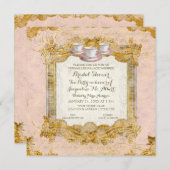 Royal Versailles Palace Teatro Party Brautparty Einladung (Vorne/Hinten)