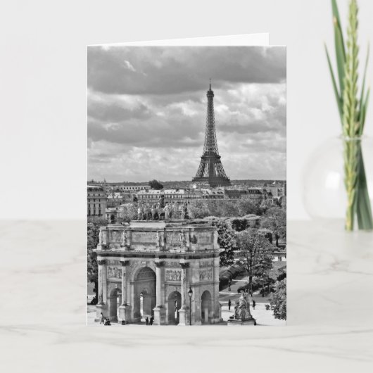 Royal View in Paris Karte (Vorderseite)