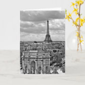 Royal View in Paris Karte (Gelbe Blume)