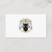 Royal Wappen Gold und Silver Attorney auf dem Gebi Visitenkarte (Vorderseite)