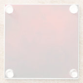 Royal Watercolor Valentine Untersetzer (Rückseite)