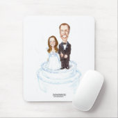 Royal Wedding Catherine & William schenkt T-Shirts Mousepad (Mit Mouse)
