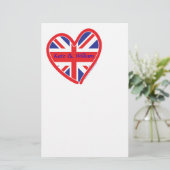 Royal Wedding Gifts/Kate & William Briefpapier (Stehend Vorderseite)