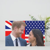 Royal Wedding Harry und Meghan Briefpapier (Stehend Vorderseite)