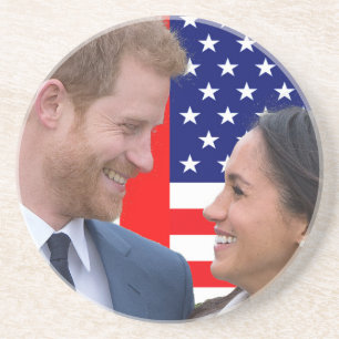 Royal Wedding Harry und Meghan Getränkeuntersetzer