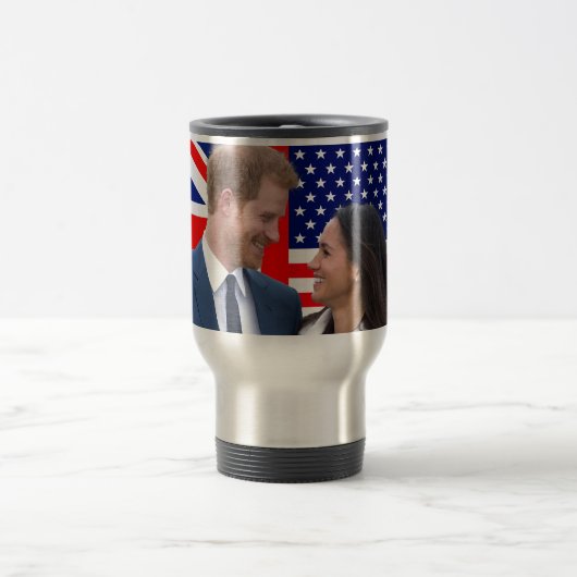 Royal Wedding Harry und Meghan Reisebecher (Mittel)