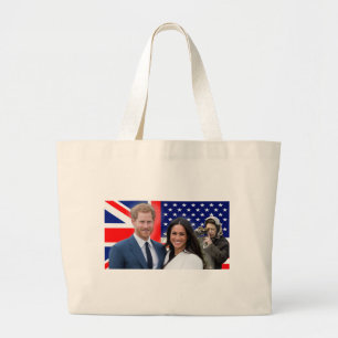 Royal Wedding Harry und Meghan Secret Admirer Jumbo Stoffbeutel